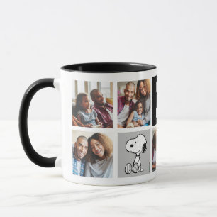 Caneca PEANUTS Snoopy - Melhor Colagem de Fotos do Pai