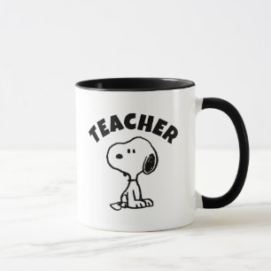 Caneca Peanuts   Snoopy Turns Teacher