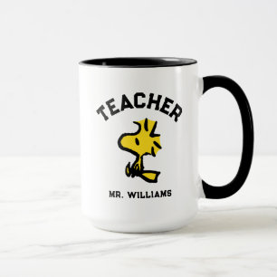Caneca Peanuts   Woodstock Looking Ahead Teacher