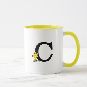 Caneca PEANUTS   Woodstock   Monograma C