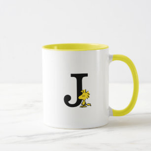 Caneca PEANUTS   Woodstock   Monograma J