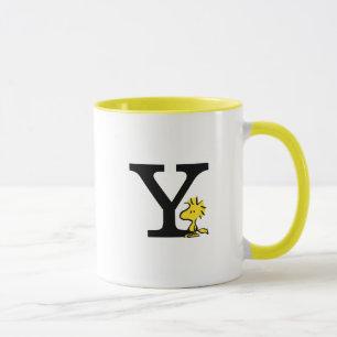 Caneca PEANUTS Woodstock Monograma Y