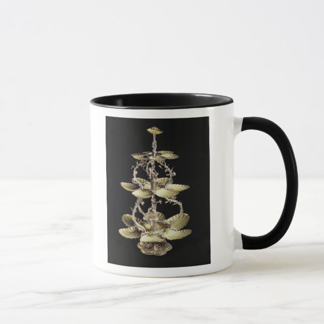 Caneca Peça central gravada da mesa (Direita)