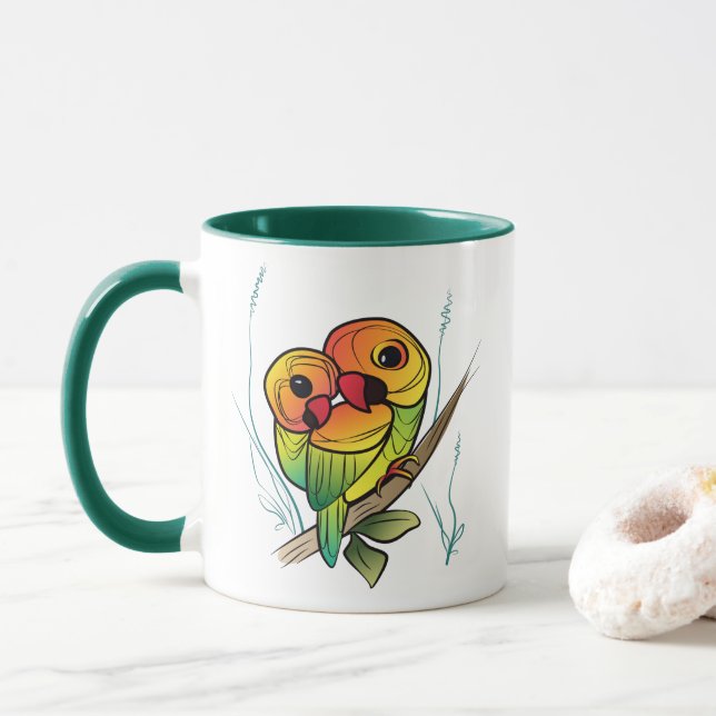 Caneca Peças inseparáveis (Com Donut)