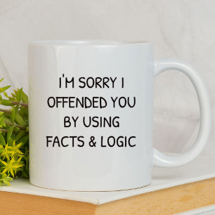 Caneca Peço Desculpas por Ter Ofendido Você Engraçado S
