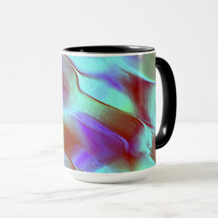 Caneca Pedra polida em roxo cromo