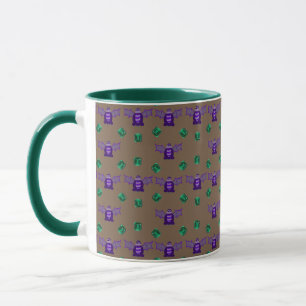 Caneca Pedras Preciosas e Dragões Podem Mugir