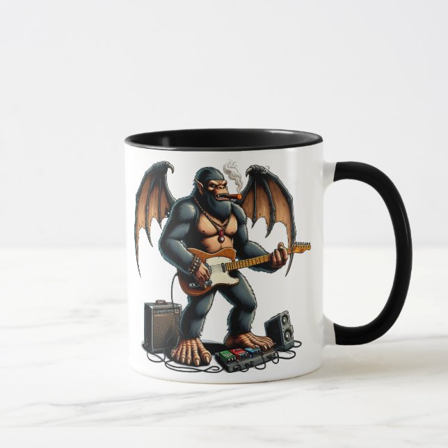 Caneca Pedreiros Bigfoot em Violão (Direita)
