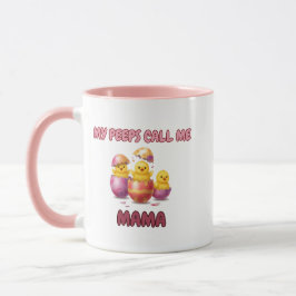 Caneca Peeps da Mãe