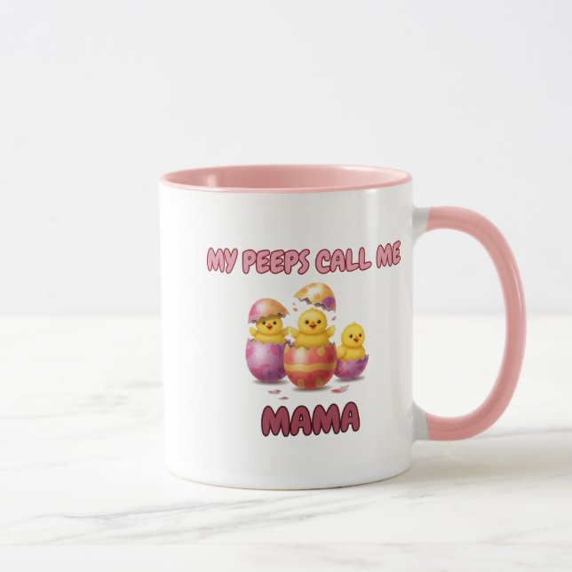 Caneca Peeps da Mãe (Direita)