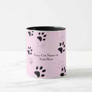 Caneca Pegadas de Cat