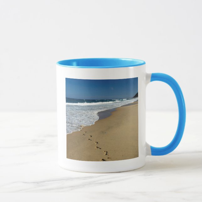 Caneca Pegadas na Praia, Mabibi, Thongaland (Direita)