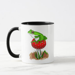 Caneca Pegue o Froggy com ele Sapo engraçado
