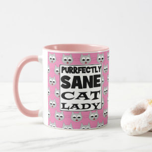 CANECA PEGUIÇOSO PULVERMELHO DE GATO SANE