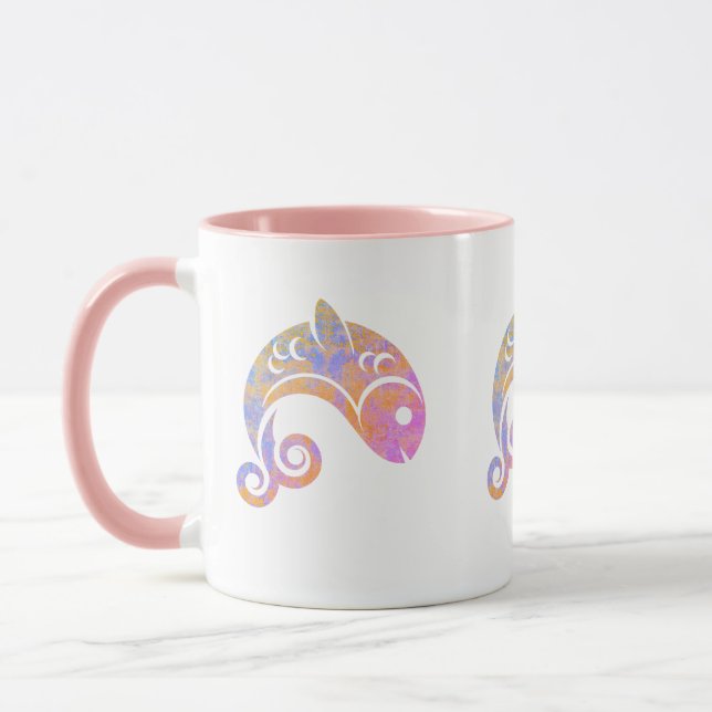 Caneca peixe arco-íris (Esquerda)