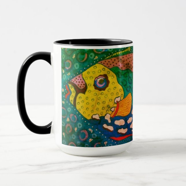Caneca Peixe Disparador (Esquerda)
