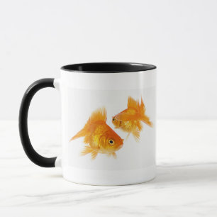 Caneca Peixe dourado dois que cruza-se