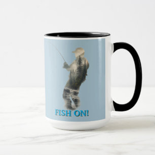 Caneca "Peixe na Linha!"