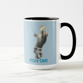 Caneca "Peixe na Linha!"