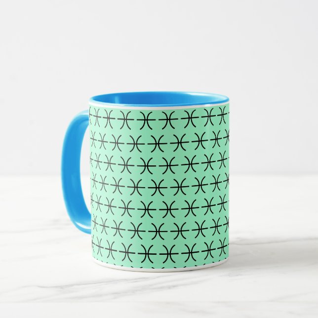 Caneca Peixes (Frente Esquerda)
