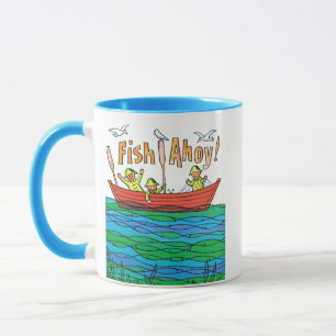 Caneca Peixes Ahoy!