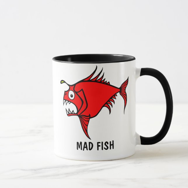 CANECA PEIXES LOUCOS (Direita)