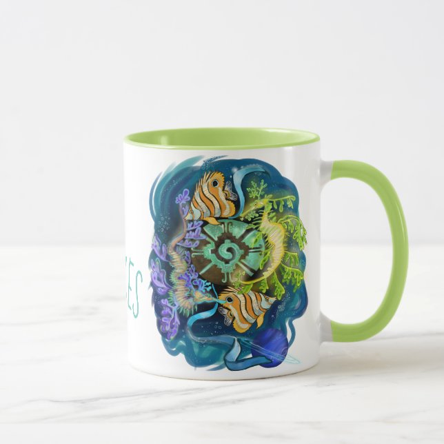 Caneca Peixes - Sinal Zodiac (Direita)