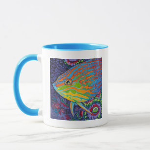 Caneca Peixes Tropicais Brilhantes I