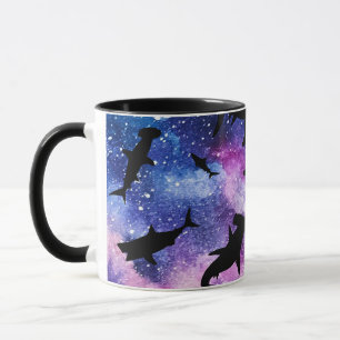 Caneca Peixes-tubarão-frade-modernos baleia-do-mar sob a 