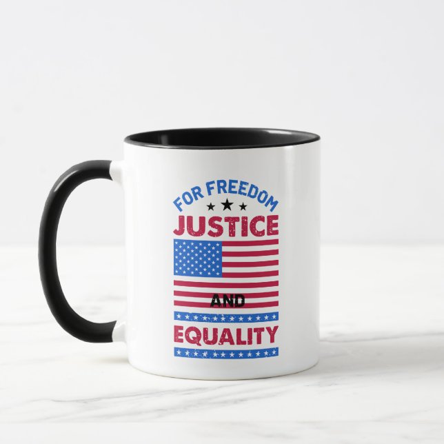 Caneca Pela Liberdade, Justiça e Igualdade (Esquerda)