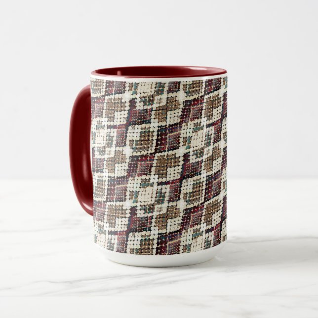 Caneca pele de cobra. (Frente Esquerda)