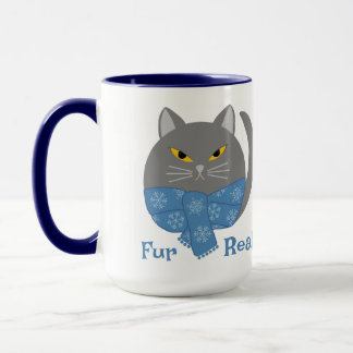 Caneca Pele Real De Peles Gatos