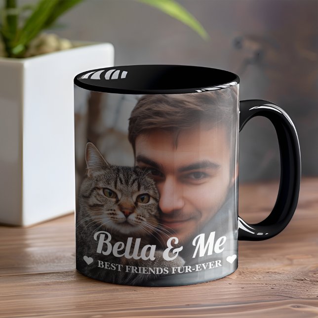 Caneca Pele sempre apaixonada Cachorro ou Cachorro Gato (Criador carregado)