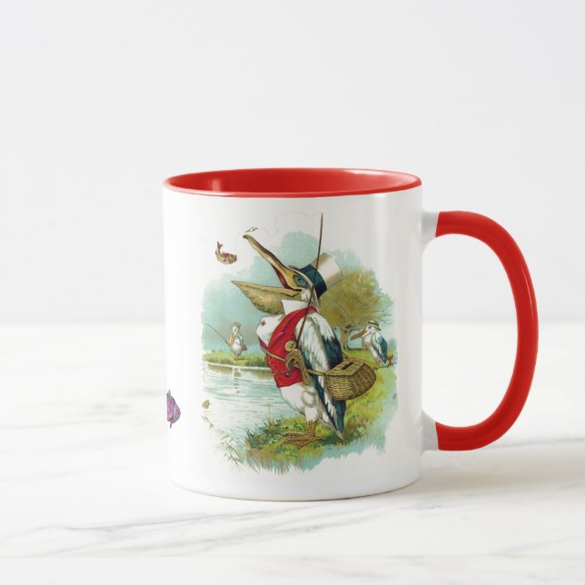 Caneca PELICAN FISHING TROUTS MONOGRAMA Fishes (Direita)