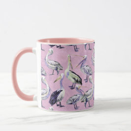 Caneca Pelican Pattern