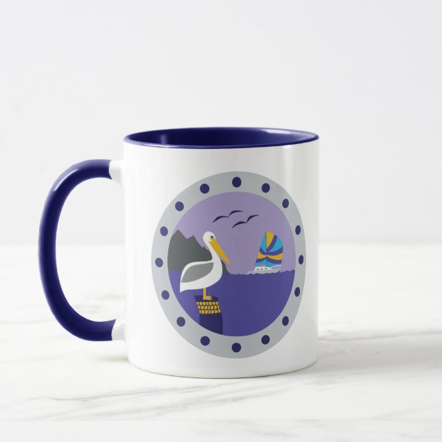 Caneca Pelican Sailboat Mug (Esquerda)