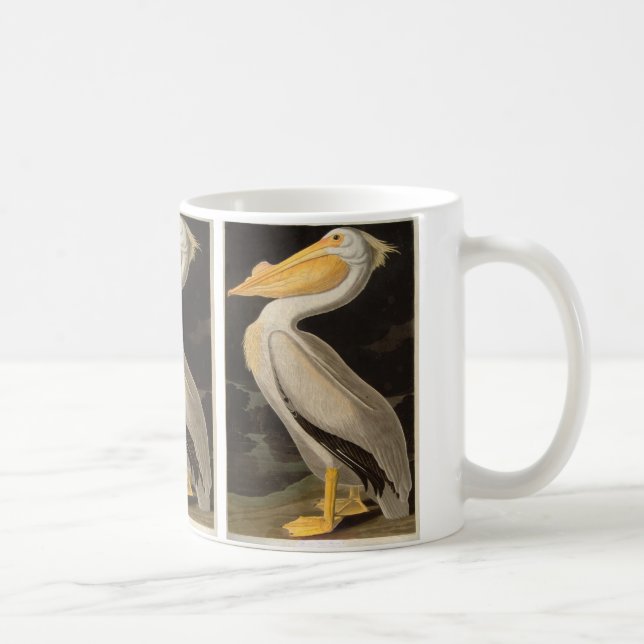 Caneca Pelicano Branco, John James Audubon (Direita)