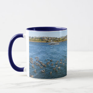 Caneca Pelicanos Basking - Marina Del Rey, CA