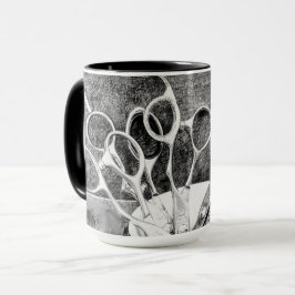 Caneca Pêlos Stylist Mug - Tesoura