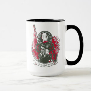 Caneca Pelotão do suicídio   Deadshot "eu sou o claro "