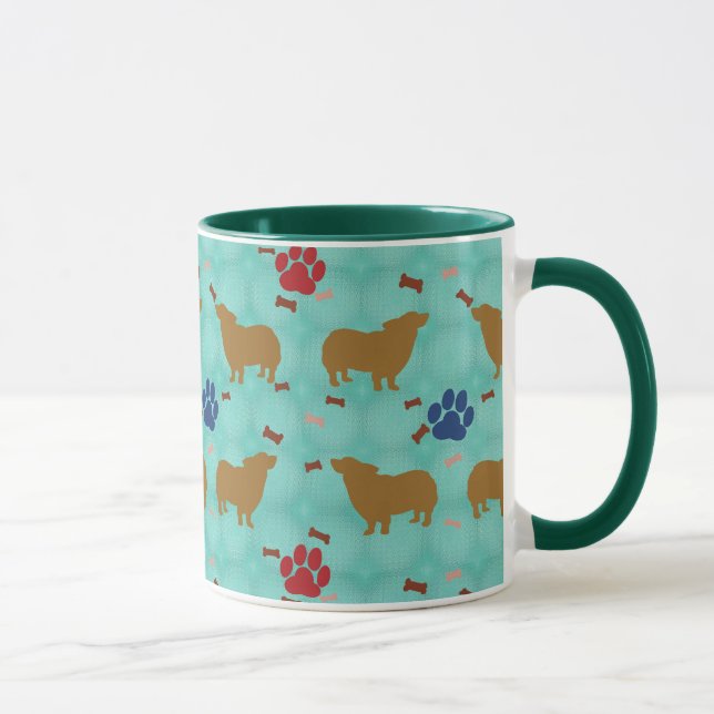 Caneca Pembroke Welsh Corgi Shadow (Direita)