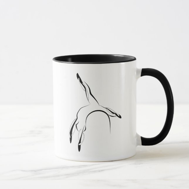 Caneca Penas de pilates (Direita)