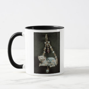 Caneca Pendente do gato do renascimento