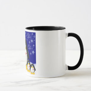Caneca Penguin Family Gift Mug