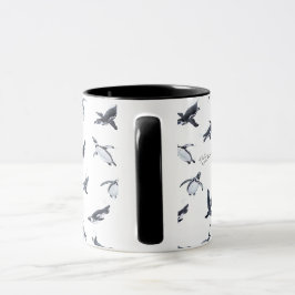 Caneca Penguin Flight Squad | Ocean Art Design