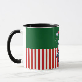 Caneca Penguin with Candy Cane