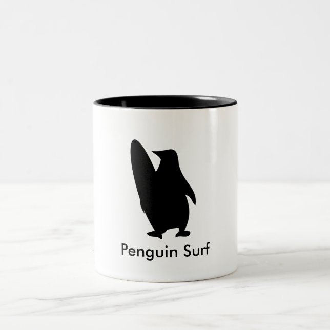 caneca penguintastic do surf (Centro)