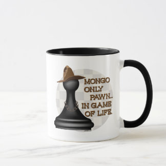 Caneca Penhor do Mongo somente no jogo da vida