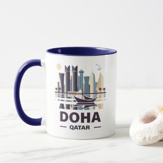 Caneca Península da Arábia Saudita de Doha