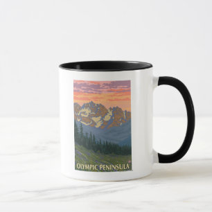 Caneca Península olímpica, flores de WashingtonSpring